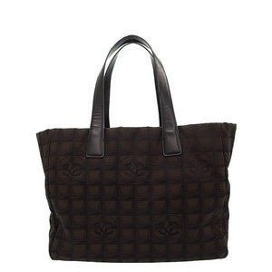 Chanel Line Nylon Tote Bag